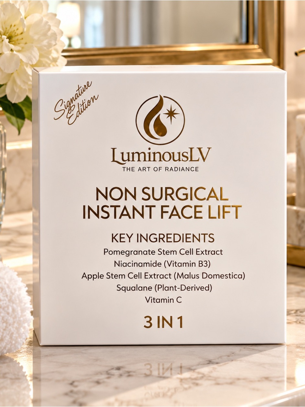 LuminousLV Non Surgical Instant Face Lift 3-in-1 Signature Edition NIB